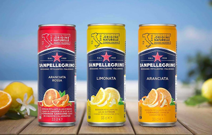 Perrier et San Pellegrino Limonata